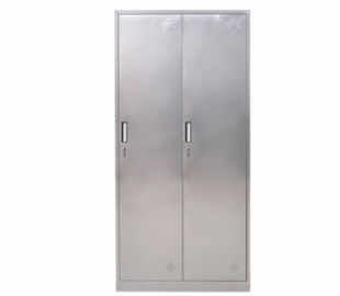 Doppelte Tür-Edelstahl-Medizin-Verkaufsmöbel-Rost-Beweis H1800 * W900 * D500mm-Größe