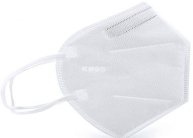 Elastischer niedriger Atemwiderstand der nicht allergischen medizinischen Wegwerfmasken-KN95