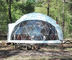 15m Durchmesser PVC beschichtete Zelt-Bereich-klares Hauben-Zelt der geodätischen Kuppel