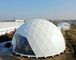 15m Durchmesser PVC beschichtete Zelt-Bereich-klares Hauben-Zelt der geodätischen Kuppel