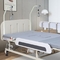 Justierbares mehrfunktionales manuelles Krankenhaus-Bett mit Schienen