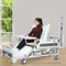 Faltbares Leitschienen-Krankenhauspatient-Bett mit drehen Seitenschienen um