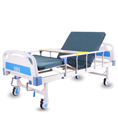 Doppeltes reizbares justierbares Krankenhaus-Bett-Multifunktionskrankenhaus-manuelle Krankenpflege-Betten